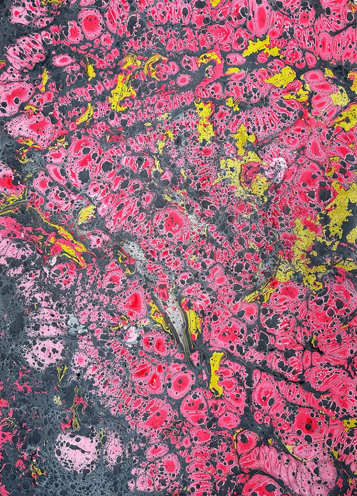 And Mankind Grew - oil on paper 140cm x 100cm