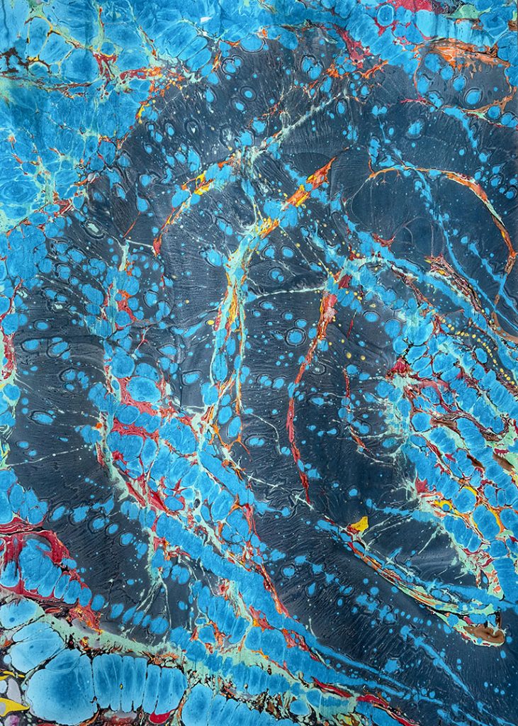 Berlin 1 - oil on paper 140cm x 100cm