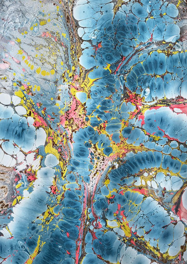 Magic Carpet 2 - oil on paper 140cm x 100cm