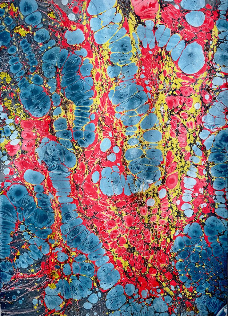 Magic Carpet - oil on paper 140cm x 100cm